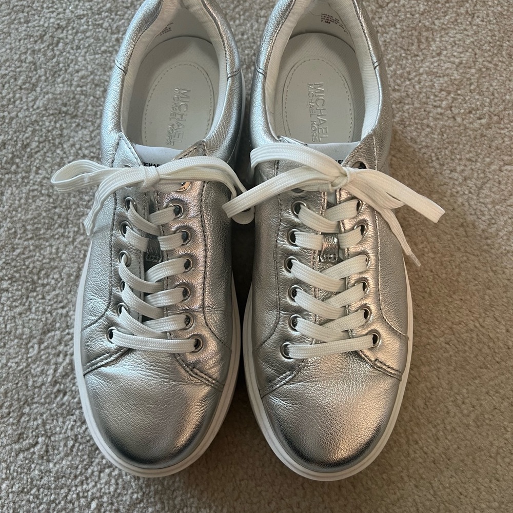 Michael Kors Silver Women's Sneakers